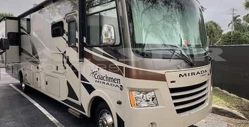 RV Rental: 35' Coachmen Mirada - Exterior view