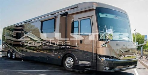 RV Rental: 45' Newmar Essex - Exterior view of entryway