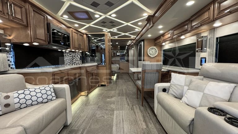 RV Rental: 41' Mountain Aire by Newmar, interior 1